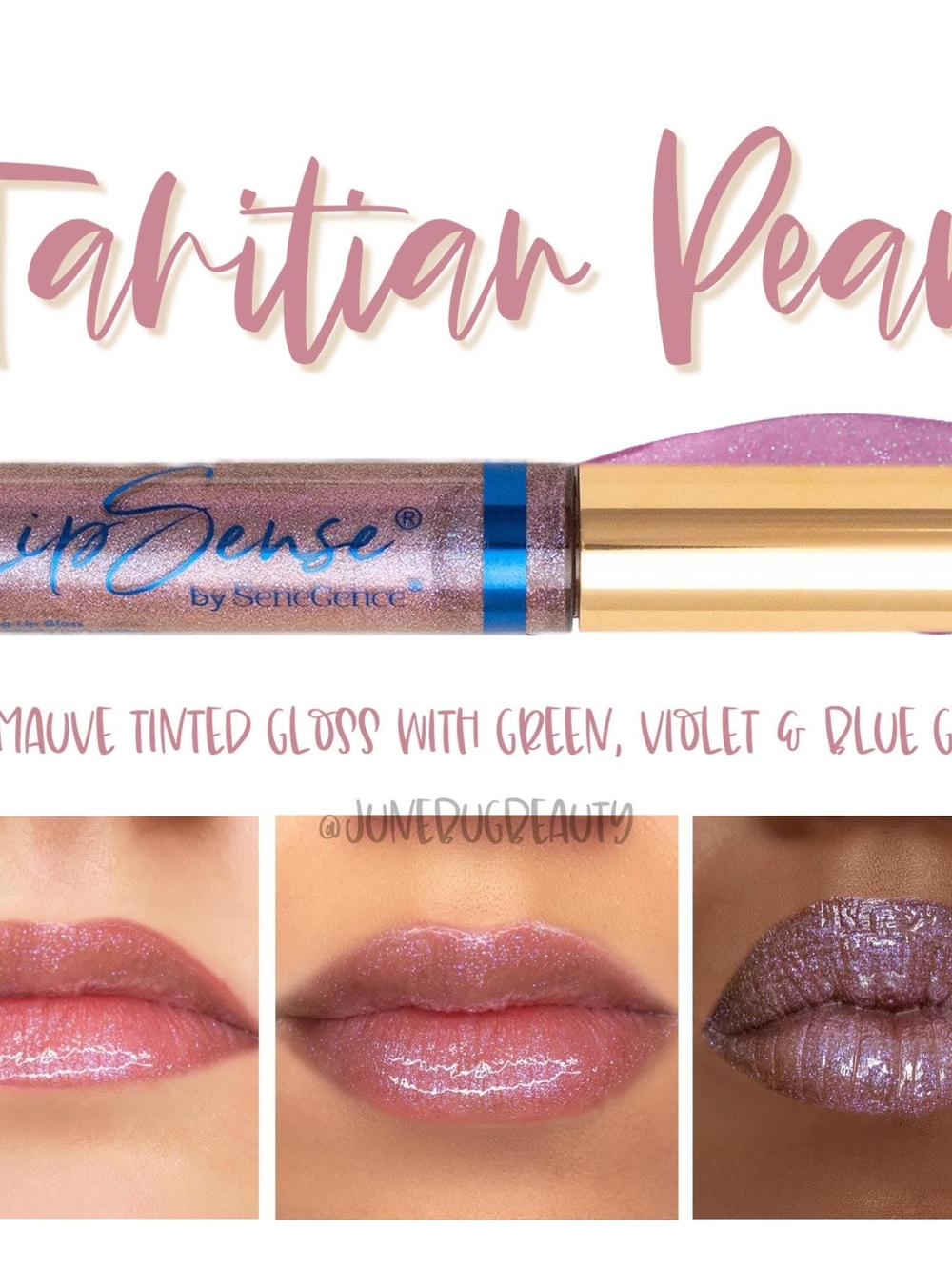 SeneGence LipSense Lip Gloss-Tahitian Pearl